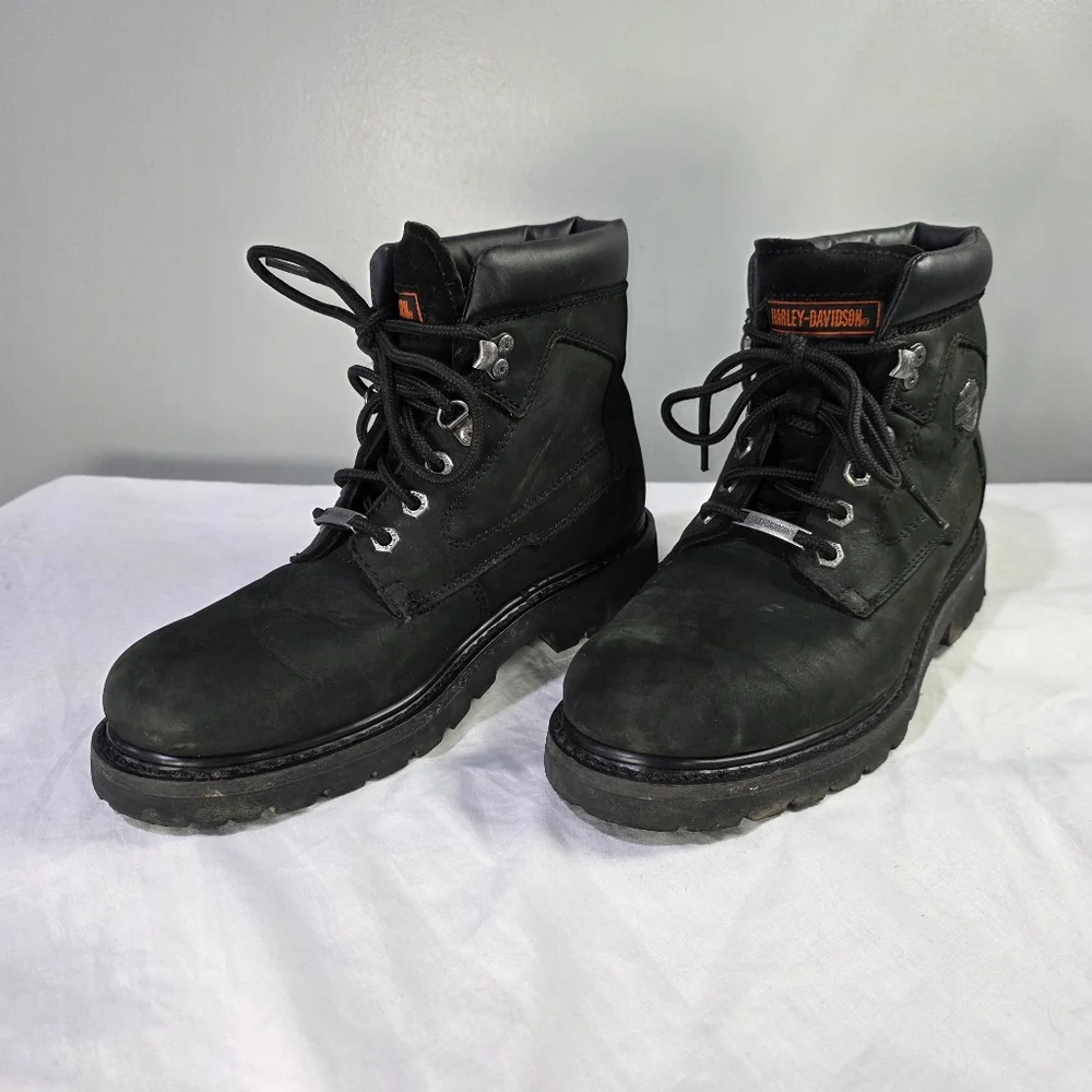 Harley-Davidson: 91005 Black Badlands Motorcycle Boot. 8M